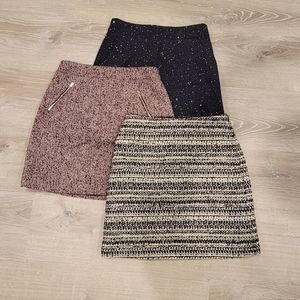 3 x LOFT skirts